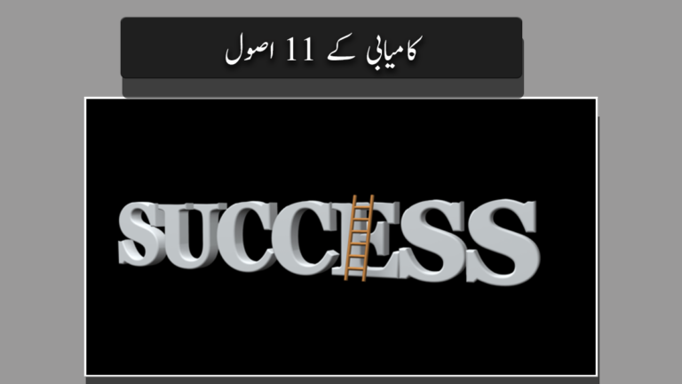 کامیابی کے 11 اصول اور ان کی وضاحت